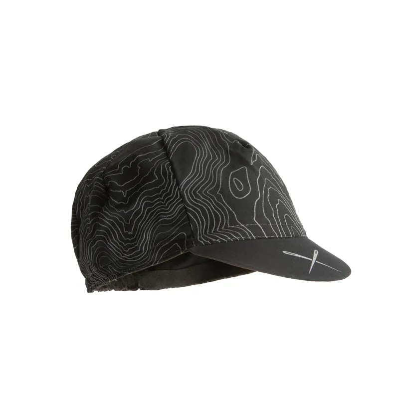 Restrap Yorkshire Contours Cycling Cap in Black